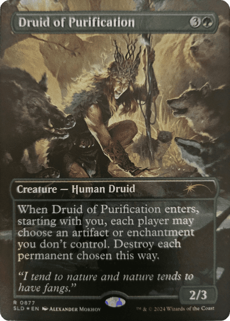 Druid of Purification (877) — Secret Lair Drop