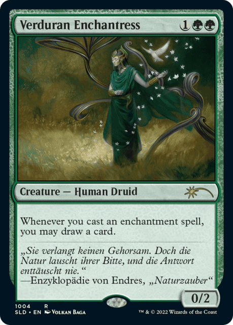 Verduran Enchantress (1004) — Secret Lair Drop