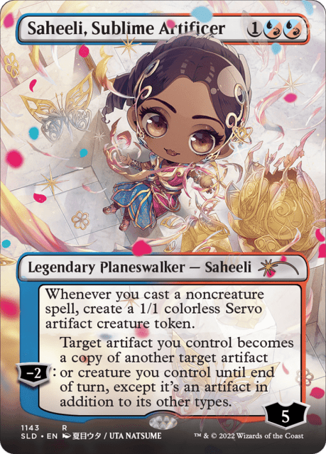 Saheeli, Sublime Artificer (1143) — Secret Lair Drop