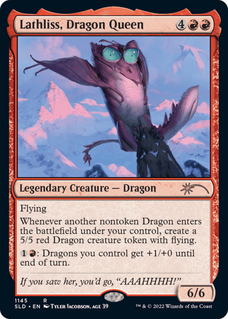 Lathliss, Dragon Queen (1145) — Secret Lair Drop