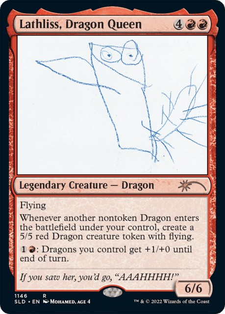 Lathliss, Dragon Queen (1146) — Secret Lair Drop
