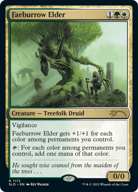 Faeburrow Elder (1173) — Secret Lair Drop