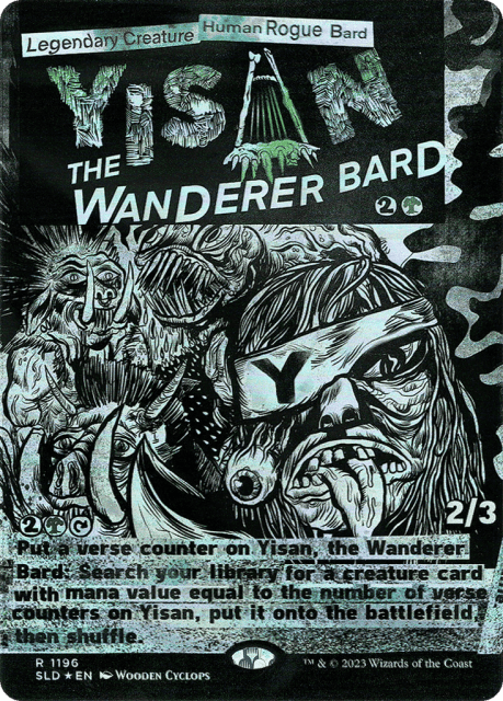 Yisan, the Wanderer Bard (1196) — Secret Lair Drop