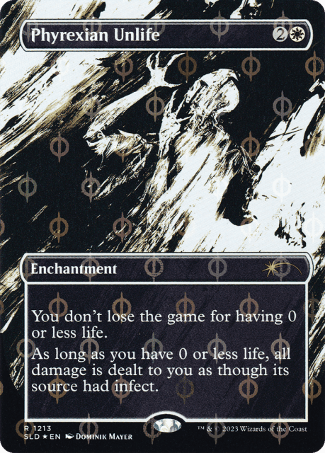 Phyrexian Unlife (1213) — Secret Lair Drop