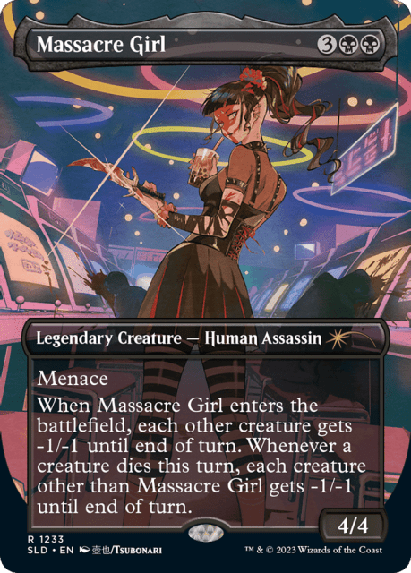 Massacre Girl (1233) — Secret Lair Drop