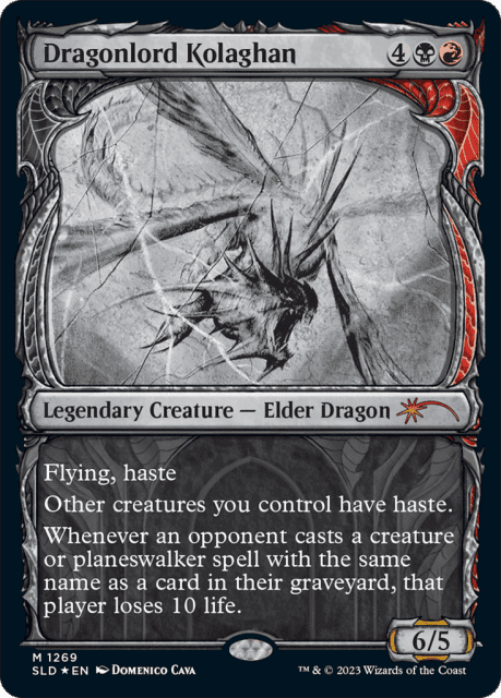 Dragonlord Kolaghan (1269) — Secret Lair Drop