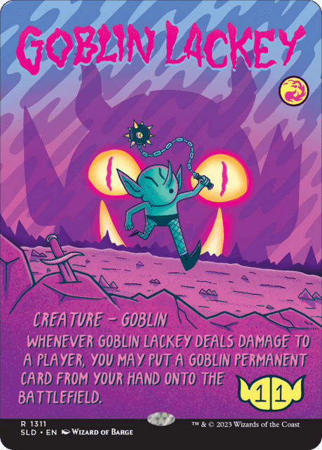 Goblin Lackey (1311) — Secret Lair Drop