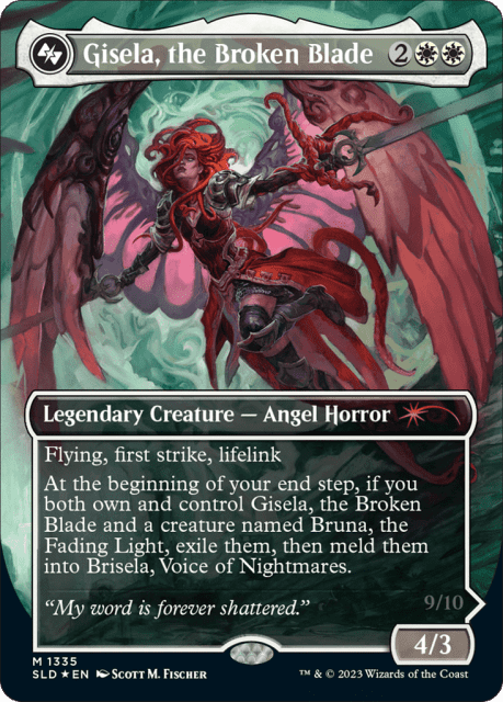 Gisela, the Broken Blade // Brisela, Voice of Nightmares (1335) — Secret Lair Drop