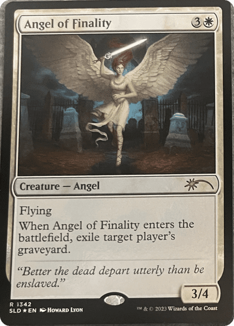 Angel of Finality (1342) — Secret Lair Drop