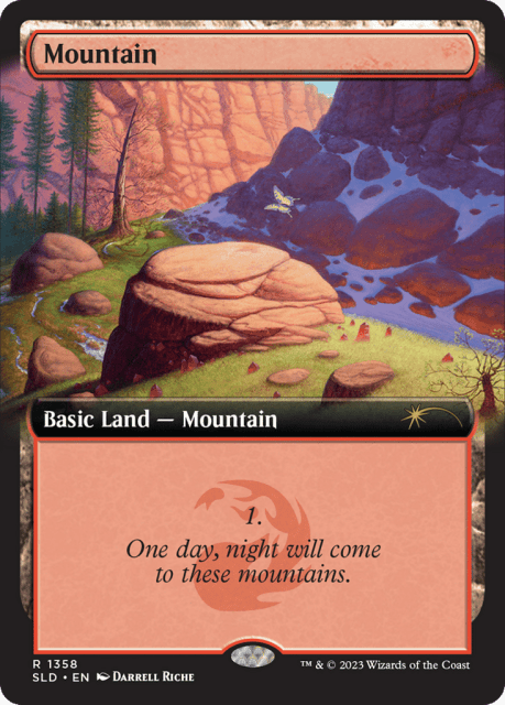 Mountain (1358) — Secret Lair Drop