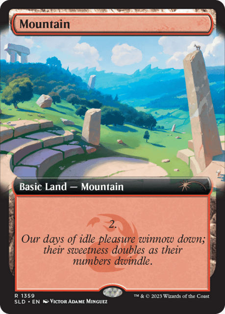 Mountain (1359) — Secret Lair Drop