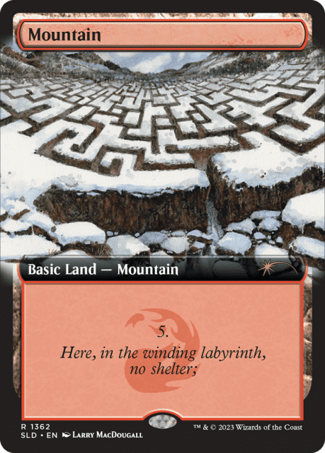 Mountain (1362) — Secret Lair Drop