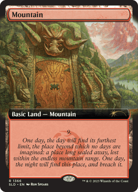 Mountain (1366) — Secret Lair Drop