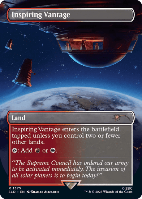 Inspiring Vantage (1375) — Secret Lair Drop