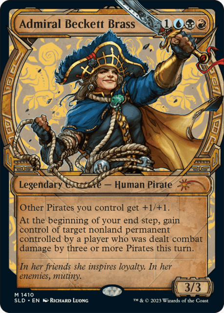 Admiral Beckett Brass (1410) — Secret Lair Drop