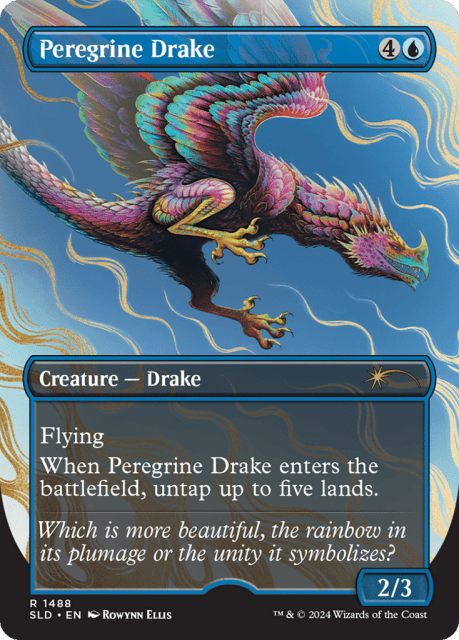 Peregrine Drake (1488) — Secret Lair Drop