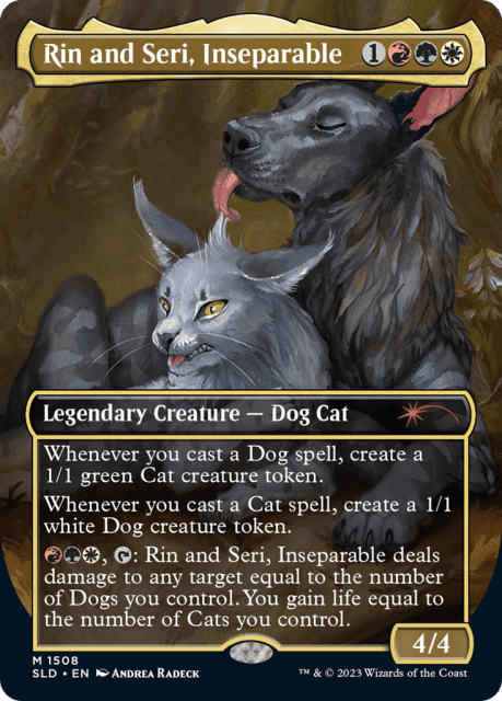 Rin and Seri, Inseparable // Rin and Seri, Inseparable (1508) — Secret Lair Drop