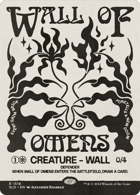 Wall of Omens (1518) — Secret Lair Drop