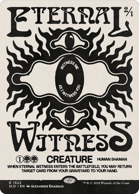Eternal Witness (1522) — Secret Lair Drop