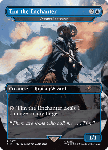 Prodigal Sorcerer (1672) — Secret Lair Drop