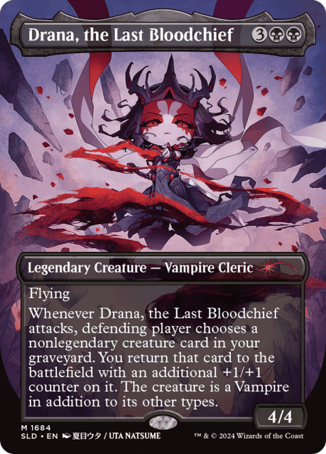 Drana, the Last Bloodchief (1684) — Secret Lair Drop