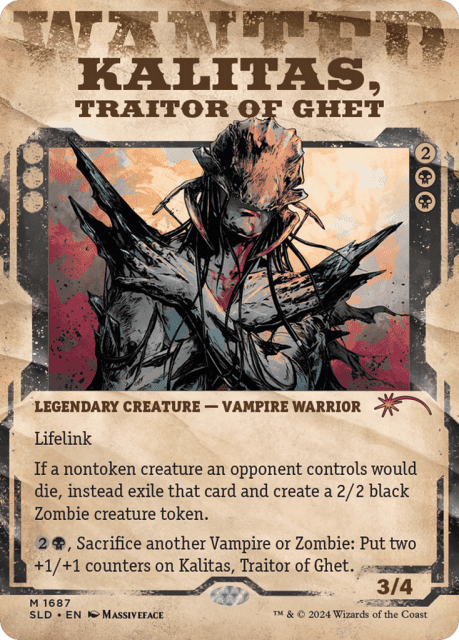 Kalitas, Traitor of Ghet (1687) — Secret Lair Drop