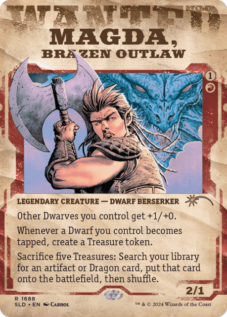 Magda, Brazen Outlaw (1688) — Secret Lair Drop