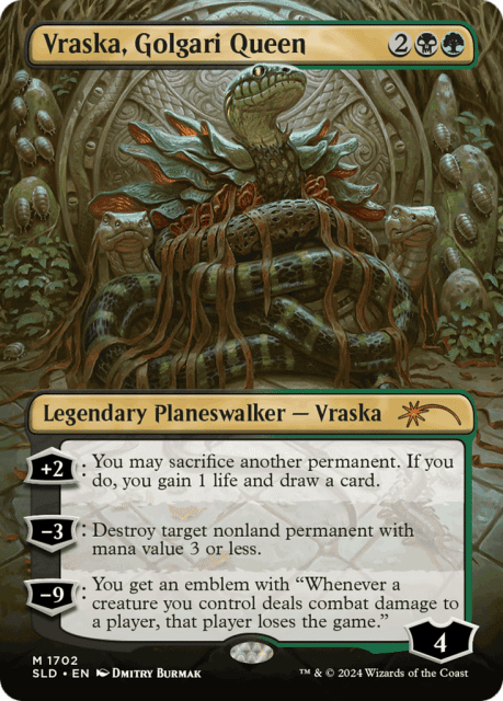 Vraska, Golgari Queen (1702) — Secret Lair Drop