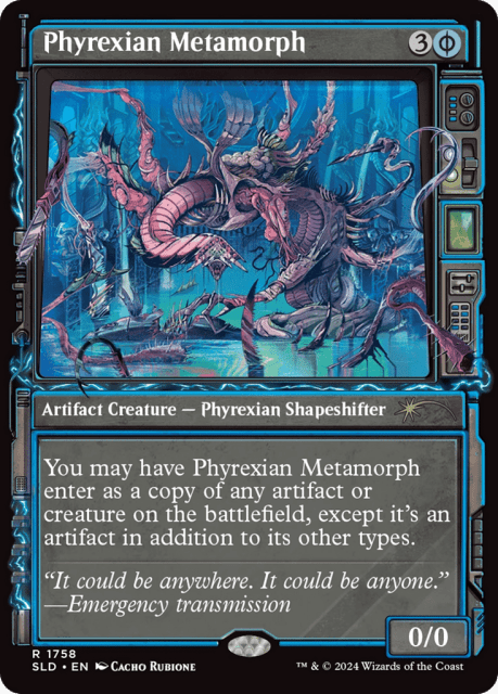 Phyrexian Metamorph (1758) — Secret Lair Drop
