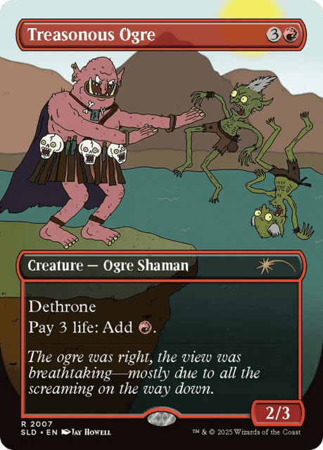 Treasonous Ogre (2007) — Secret Lair Drop