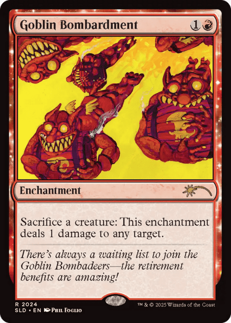 Goblin Bombardment (2024) — Secret Lair Drop