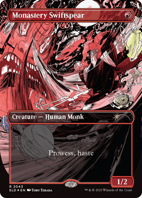 Monastery Swiftspear (2043) — Secret Lair Drop