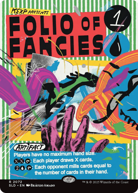 Folio of Fancies (2072) — Secret Lair Drop