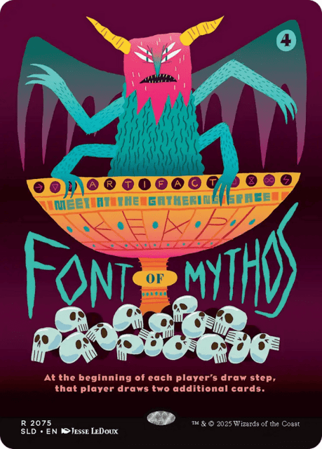 Font of Mythos (2075) — Secret Lair Drop