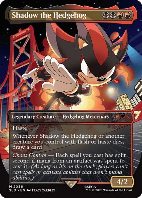 Shadow the Hedgehog (2086) — Secret Lair Drop