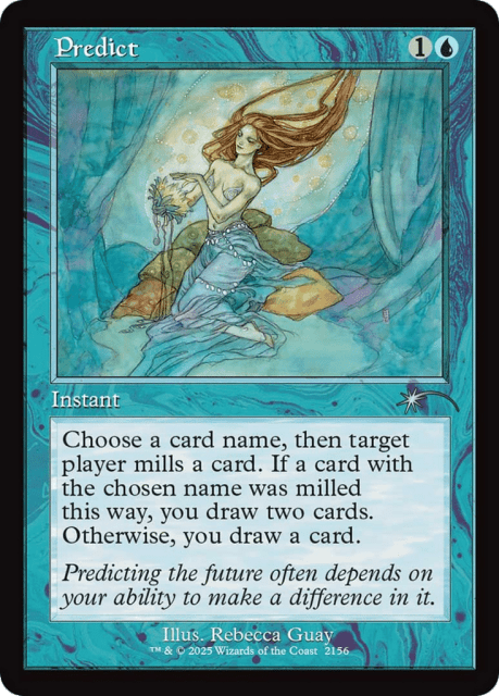 Predict (2156) — Secret Lair Drop