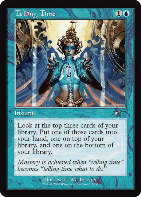 Telling Time (2157) — Secret Lair Drop