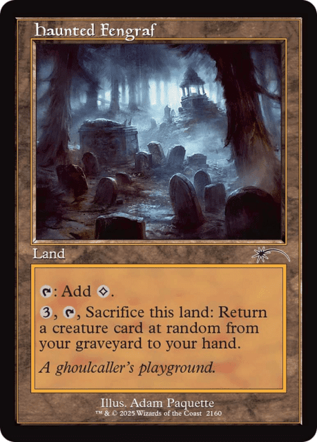 Haunted Fengraf (2160) — Secret Lair Drop
