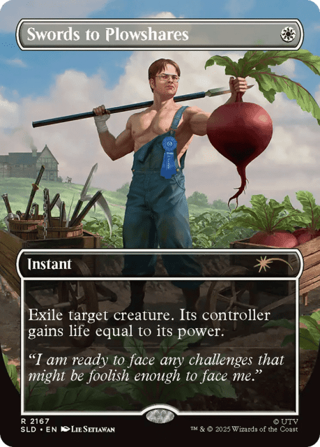 Swords to Plowshares (2167) — Secret Lair Drop