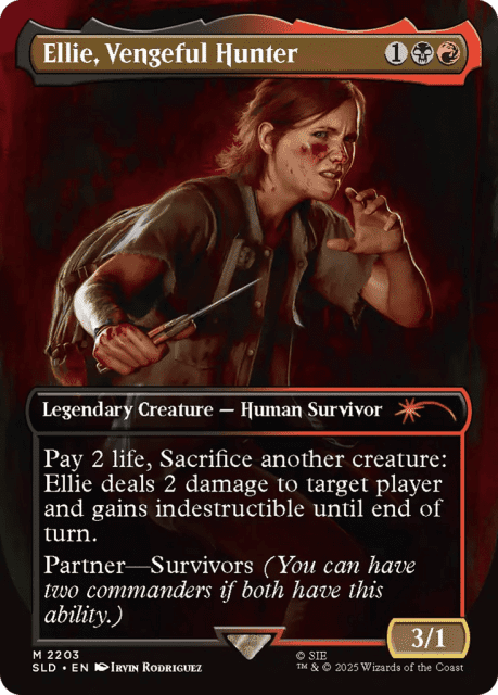 Ellie, Vengeful Hunter (2203) — Secret Lair Drop