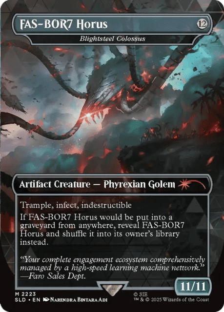 Blightsteel Colossus (2223) — Secret Lair Drop