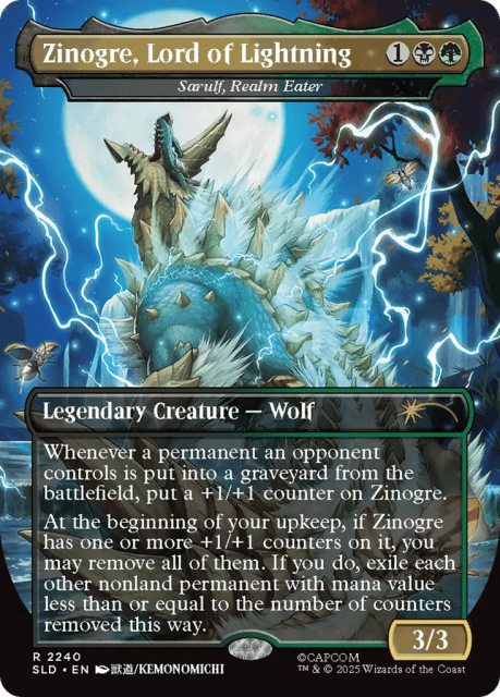 Sarulf, Realm Eater (2240) — Secret Lair Drop