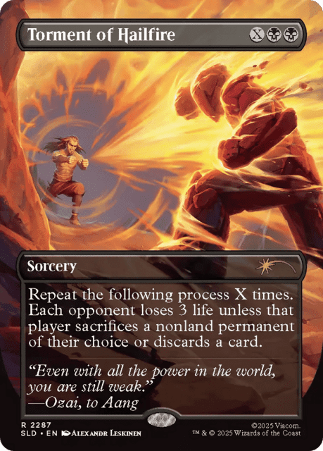 Torment of Hailfire (2287) — Secret Lair Drop