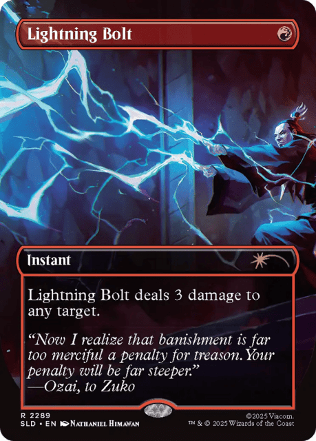Lightning Bolt (2289) — Secret Lair Drop