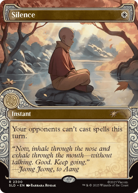 Silence (2300) — Secret Lair Drop
