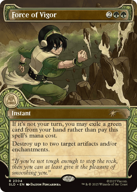 Force of Vigor (2304) — Secret Lair Drop