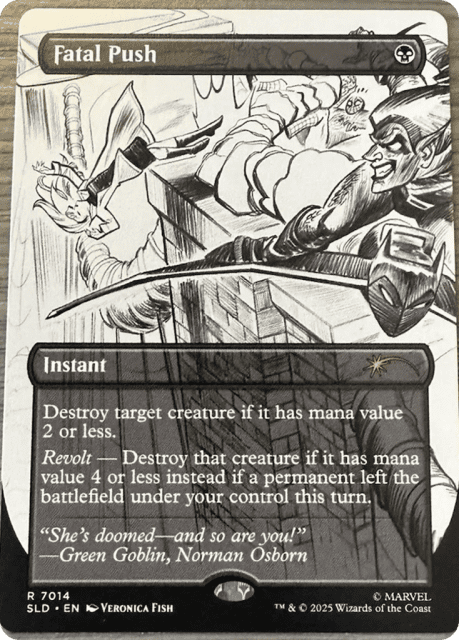 Fatal Push (7014) — Secret Lair Drop