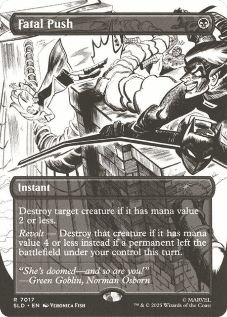 Fatal Push (7017) — Secret Lair Drop
