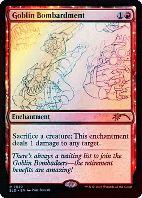 Goblin Bombardment (7022) — Secret Lair Drop
