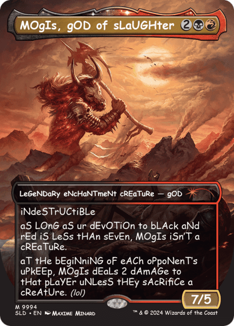 Mogis, God of Slaughter (9994) — Secret Lair Drop